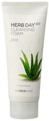 The Face Shop Herb Day Cleansing Foam Aloe(150 g)