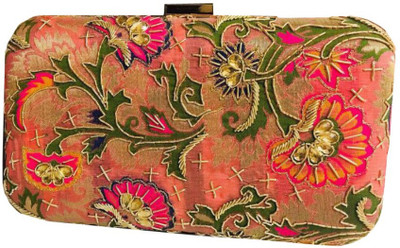 

Craftbazaar Party Multicolor Clutch
