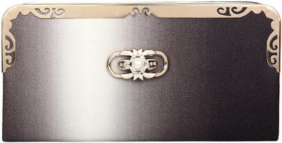 

ligabba Casual, Formal, Party Black, Grey Clutch