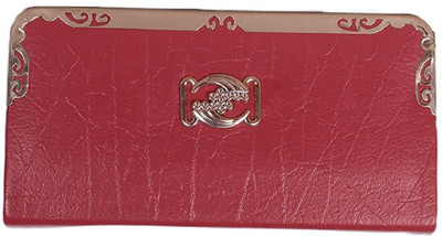 

DIVYANSH COLLECTION Casual Red Clutch