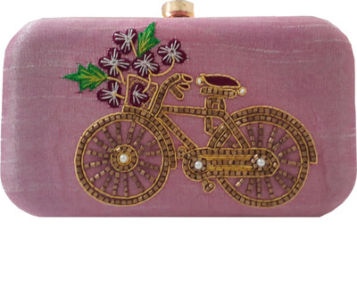 

HimalayaHandicraft Casual, Formal, Party Pink Clutch