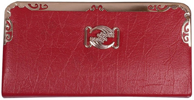 

DIVYANSH COLLECTION Casual Maroon Clutch