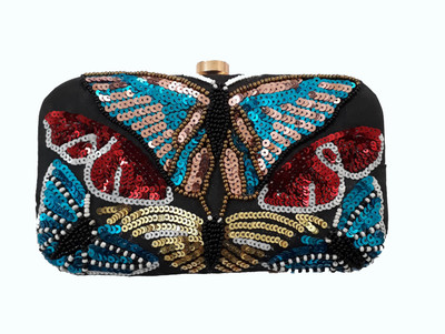

HimalayaHandicraft Casual, Party Black Clutch