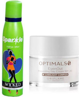 

Oriflame Sweden Optimals Even Out Day Cream SPF 20 50ml(Set of 2)