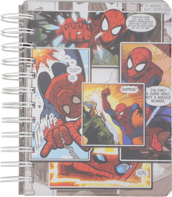 

Marvel Assorted Diary(Note Book, Multicolor)