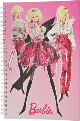 BARBIE Note Book A5 Diary Ruled 160 Pages(Multicolor)