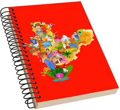 GRYTA A5 Notebook(Innovative Acrylic Notebook, Multicolor)