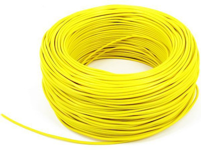 

D'Mak Toran PVC 1.5-Sq/Mm -YELLOW Yellow 90 m Wire(YELLOW)