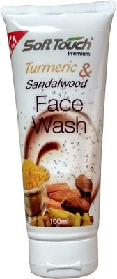 Soft Touch TURMERIC & SANDALWOOD FACE WASH BY SHREE EXIM Face Wash(100 g)