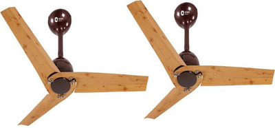 

Orient n 3 Blade Ceiling Fan(brown, Pack of 2)