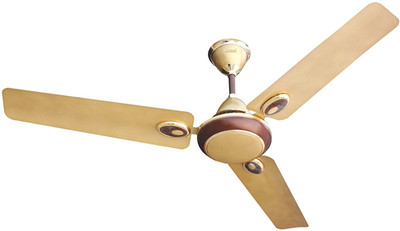 

PLAZA Beautific'a 1200 mm 3 Blade Ceiling Fan(Gold, Pack of 1)