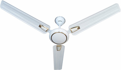 

PLAZA Blizz Kool Plus 1200 mm 3 Blade Ceiling Fan(White, Pack of 1)