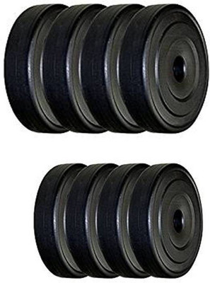 

Woody Pro Gym Pvc 8 KG SPARE PVC Black Weight Plate Black Weight Plate(8 kg)