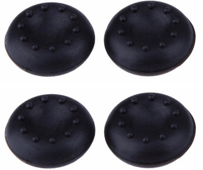 

Everycom Colorful Silicone Thumb Sticks Caps Handle Joystick Grip Cover For With PS4/Xbox 360 Controllers - 2 Pair Gaming Accessory Kit(Black, For PS4, Xbox 360)