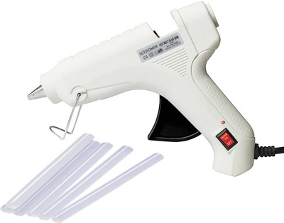 

hitromin Bond 007 White with 6 stick multipurpose Standard Temperature Corded Glue Gun(11 mm)
