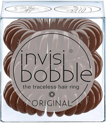 

Invisibobble Original Traceless Hair Ring, Pretzel Brown Rubber Band(Brown)