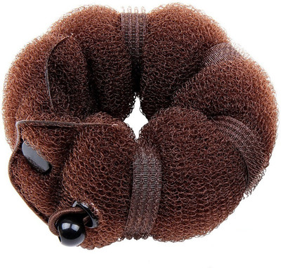 

GoldRose Beauty Buns 2 Pieces Magic Hair Styling Styler Twist Ring Former Shaper Doughnut Donut Chignon Bun Maker Clip Hair Curler Accessory Middle & Large (Brown) Bun(Brown)