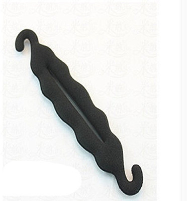 

Prime Hair Donut Bun Maker Magic Clip Twist Hair Style Curler Pad Hair Bun, 10 Gram, Black, Pack Of 1 (10105) Bun(Black)