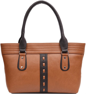 

Hester Shoulder Bag(Tan, Black), Black;tan
