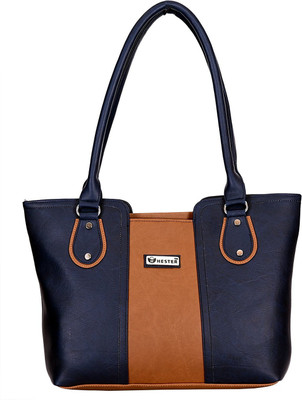 

Hester Shoulder Bag(Blue, Tan)