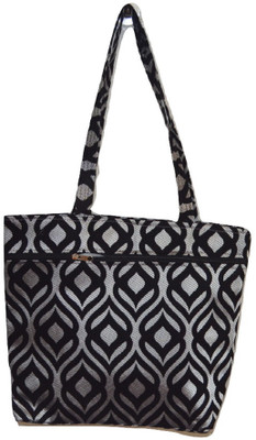 

NavRup Handworks Tote(Black, Grey)