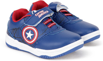 

Avengers Boys Velcro Walking Shoes(Blue