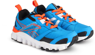 

REEBOK Girls Lace Running Shoes(Multicolor, Blue;blck;tangerine;wht