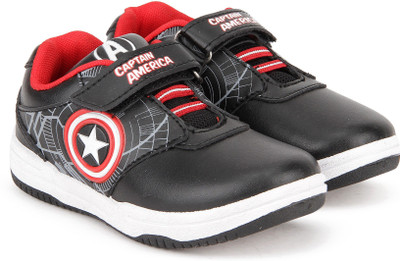 

Avengers Boys Velcro Walking Shoes(Black