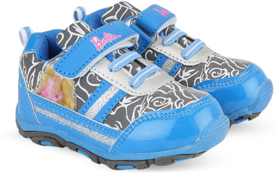 

Barbie Girls Velcro Running Shoes(Blue, Blue/white
