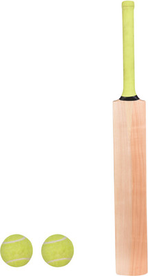 

W SIGNATURE PLAIN Bat + 2 Tennis Ball Cricket Kit(Bat Size: 5 (Age Group 10 - 12 Years))