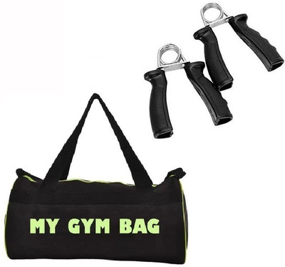 

Monika Sports gym bag + plastic hand grip for exercise Gym & Fitness Kit