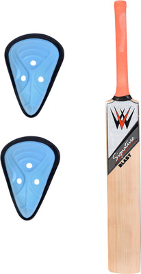 

W SIGNATURE BLAST English Willow Long Handle + 2 Abdo guard combo Cricket Kit(Bat Size: Long Handle (Age Group 15+ Years))