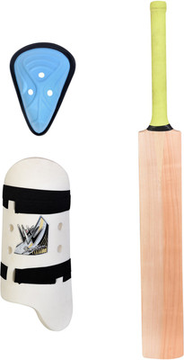 

W SIGNATURE PLAIN size 6 + 1 Thigh pad + 1 Abdo Guard Cricket Kit(Bat Size: 6 (Age Group 11 - 13 Years))