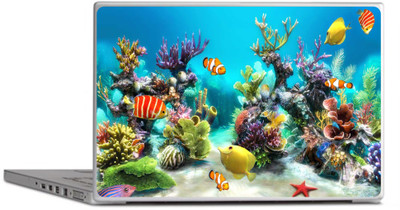 

PRINTCLUB Fish Laptop Sticker 15.6 inch-Laptop Skin-2018-220 Vinyl Laptop Decal 15.6