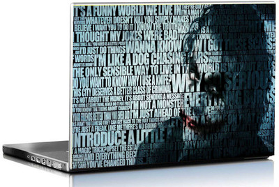 

PRINTCLUB Joker Laptop Sticker 15.6 inch-Laptop Skin-2018-113 Vinyl Laptop Decal 15.6