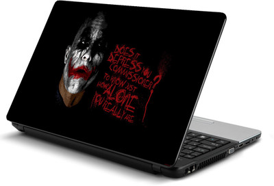 

PRINTCLUB Joker Laptop Sticker 15.6 inch-Laptop Skin-2018-29 Vinyl Laptop Decal 15.6