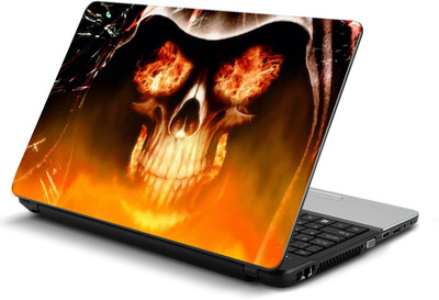 

PRINTCLUB Skull Laptop Sticker 15.6 inch-Laptop Skin-2018-283 Vinyl Laptop Decal 15.6