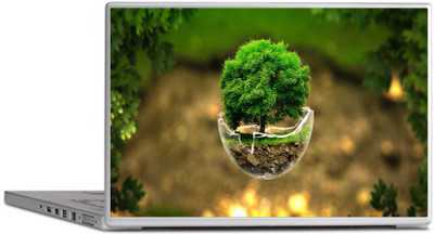 

PRINTCLUB Tree Laptop Sticker 15.6 inch-Laptop Skin-2018-131 Vinyl Laptop Decal 15.6