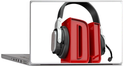 

PRINTCLUB DJ Laptop Sticker 15.6 inch-Laptop Skin-2018-22 Vinyl Laptop Decal 15.6