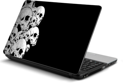 

PRINTCLUB Skull Laptop Sticker 15.6 inch-Laptop Skin-2018-31 Vinyl Laptop Decal 15.6