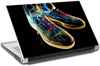 

PRINTCLUB Skelton Shoes Laptop Sticker 15.6 inch-Laptop Skin-2018-129 Vinyl Laptop Decal 15.6