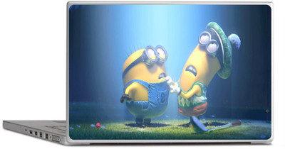

PRINTCLUB Minions Laptop Sticker 15.6 inch-Laptop Skin-2018-194 Vinyl Laptop Decal 15.6