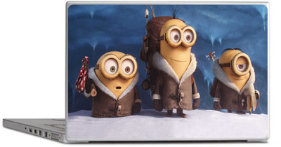 

PRINTCLUB Minions Laptop Sticker 15.6 inch-Laptop Skin-2018-222 Vinyl Laptop Decal 15.6