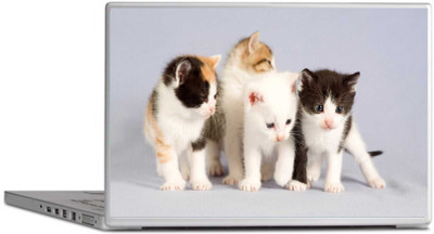 

PRINTCLUB Cute Cats Laptop Sticker 15.6 inch-Laptop Skin-2018-165 Vinyl Laptop Decal 15.6
