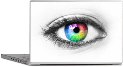

PRINTCLUB Eye Laptop Sticker 15.6 inch-Laptop Skin-2018-185 Vinyl Laptop Decal 15.6