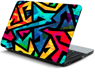 

threepointzero Multicolor laptop skin vinyl Laptop Decal 15