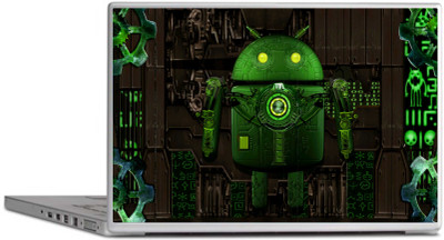 

PRINTCLUB Android Logo Laptop Sticker 15.6 inch-Laptop Skin-2018-167 Vinyl Laptop Decal 15.6