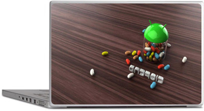 

PRINTCLUB Android Logo Laptop Sticker 15.6 inch-Laptop Skin-2018-102 Vinyl Laptop Decal 15.6