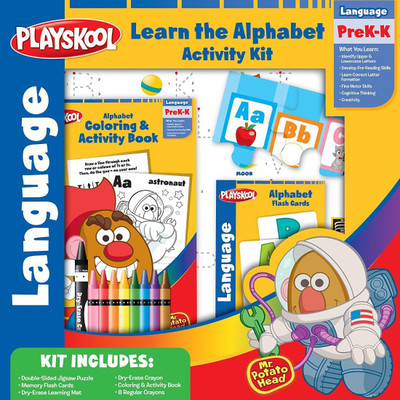 

Playskool Alphabet Activity Kit(Multicolor)