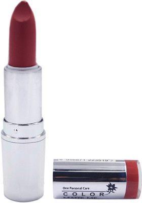 

One Personal Care Pro Color | Matte Me Lipstick 129(Carmine, 3.8 g)